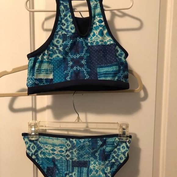 Abercrombie Girls CUTE 2-piece swim suit bikini size 13/14 - Picture 2 of 2
